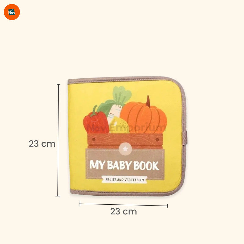 Safe bite-proof baby book