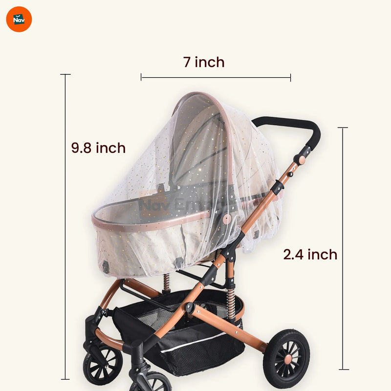 Compact foldable baby net cover