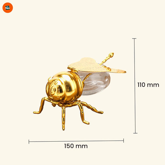 Durable glass condiment jar