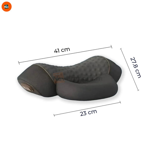 Pillow realigning cervical spine