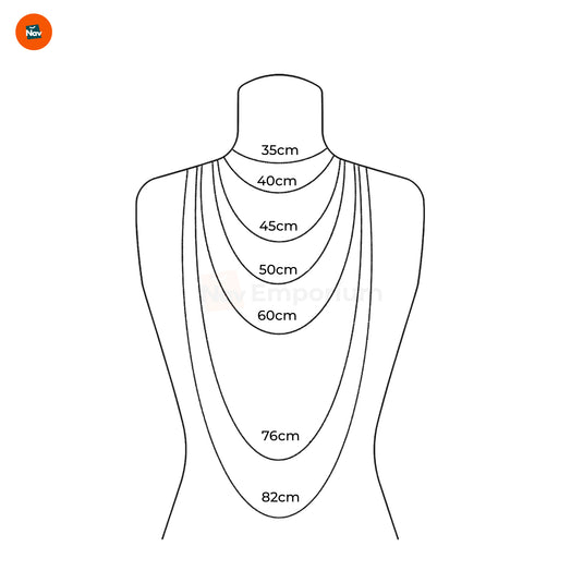 Vintage style year necklace