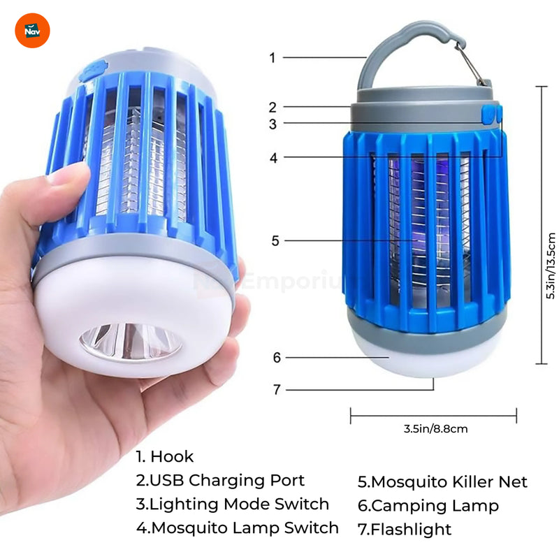 Chemical-free mosquito zapper