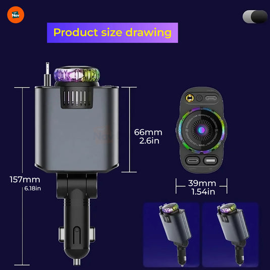 Fast Charging Car Adapter