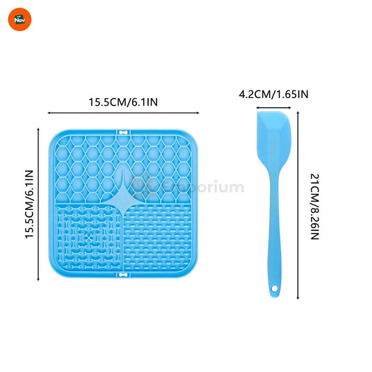 Dog calming lick mat