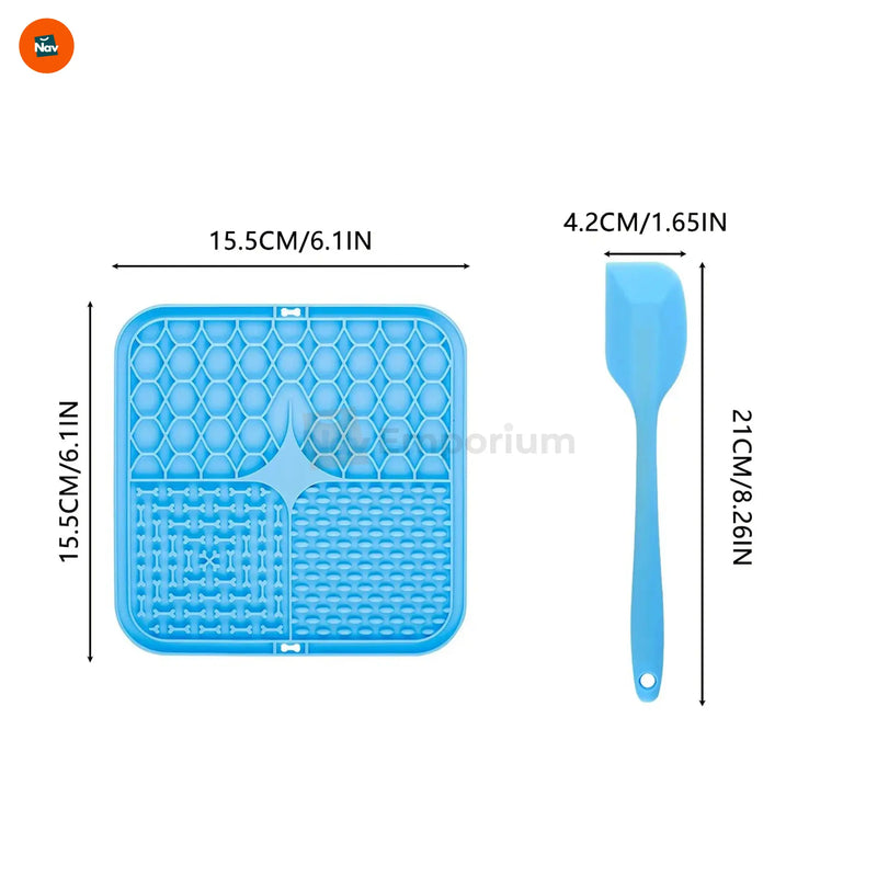 Dog calming lick mat