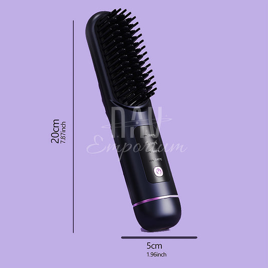 Fast-heating hair brush
