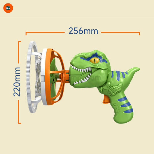 Bubble blower on picnic table