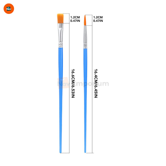 Children painting with BOSOBO brushes