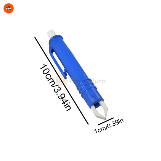 Plastic tick removal tweezers