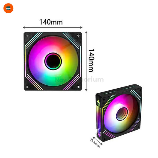 Infinity mirror RGB lighting