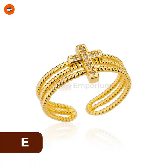 Gold Stackable Rings