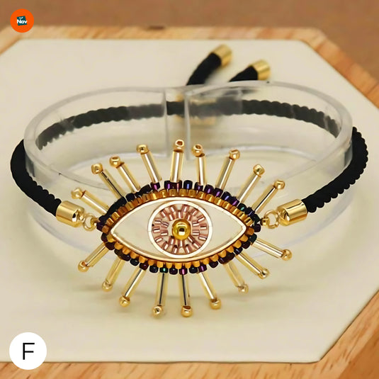 Handwoven bead elegance -3