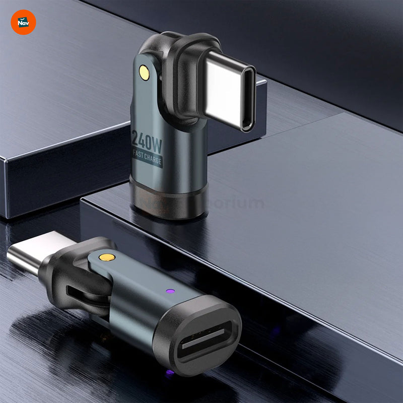 PowerLink Adapter Connected to MacBook Pro