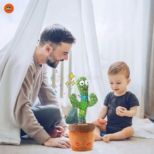 Kids Plush Cactus with Music and Dance