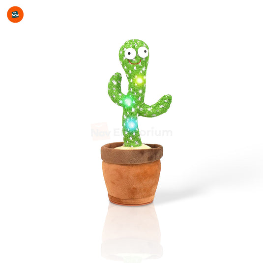Interactive Dancing Plush Cactus Toy