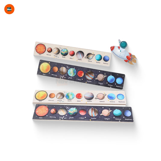 Wooden Solar System Puzzle