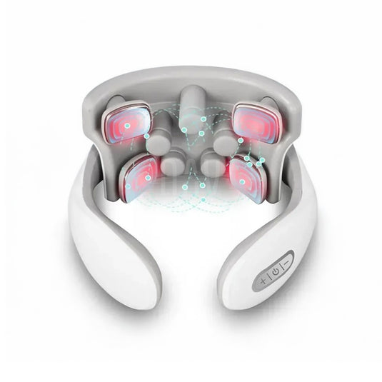 Compact electric neck massager