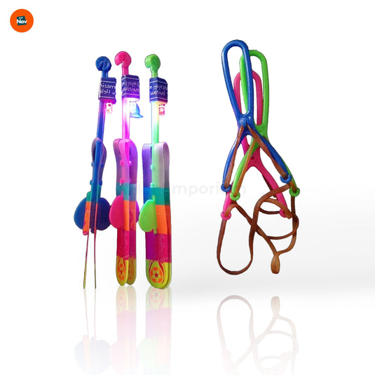 Glow Party Helicopter Set