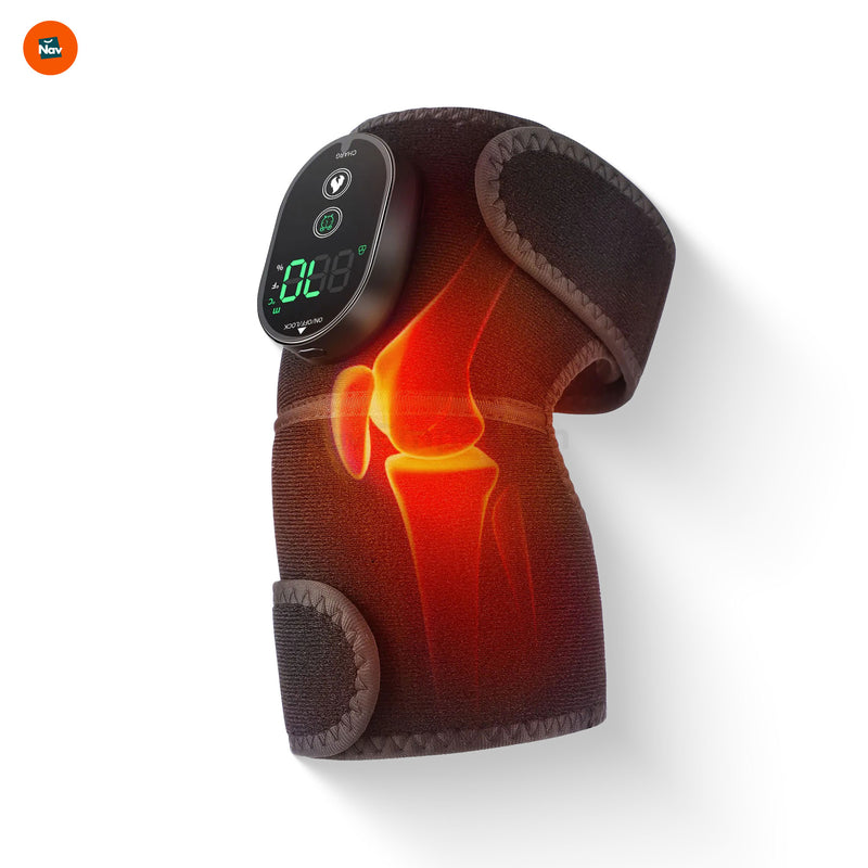 ThermoVibe knee massager device