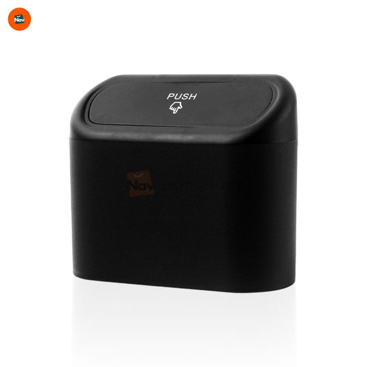 Compact car trash can