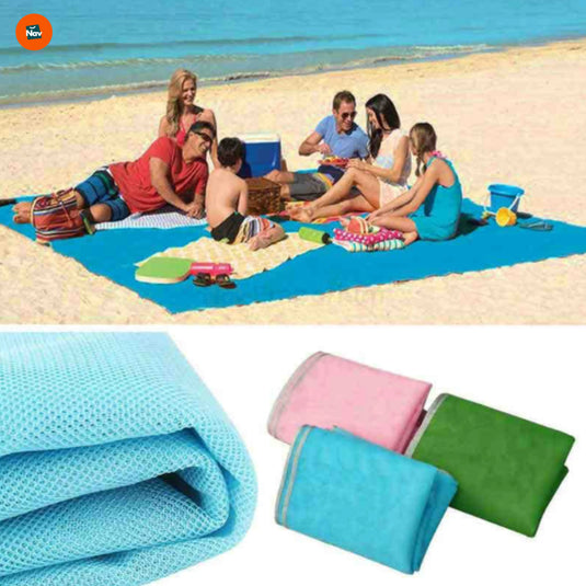 Waterproof picnic mat folded compactly