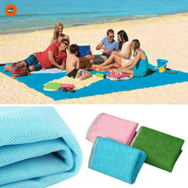 Waterproof picnic mat folded compactly