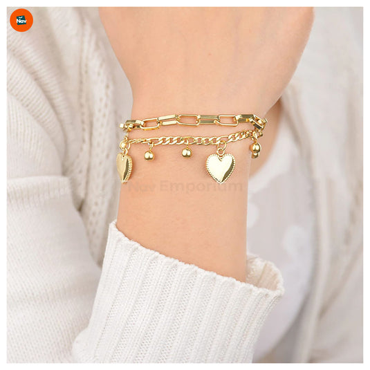 Tarnish-resistant silver bracelet