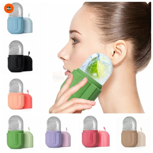 Ice cube massager for face