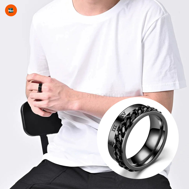 Hypoallergenic Chain Spinner Band