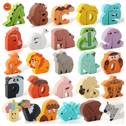 Montessori alphabet puzzle toy