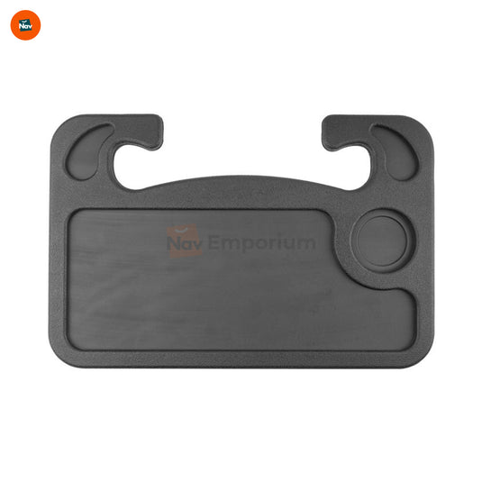 Portable car steering wheel desk