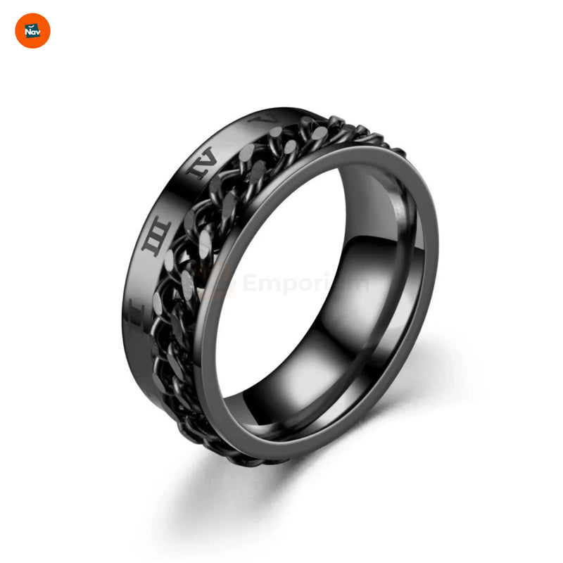 Titanium Spinner Ring for Men
