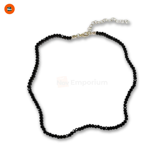Black Tourmaline Choker Necklace