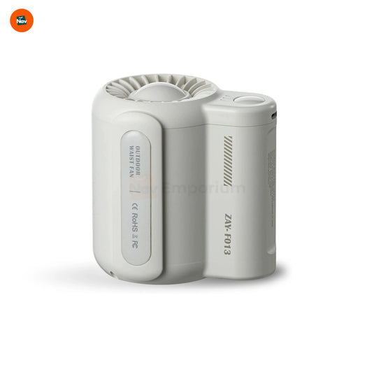 Portable waist clip fan