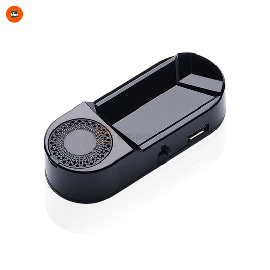 Solar-powered car alarm