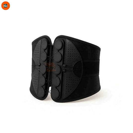 belt front view, lumbar support belt