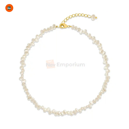 Freshwater pearl choker necklace