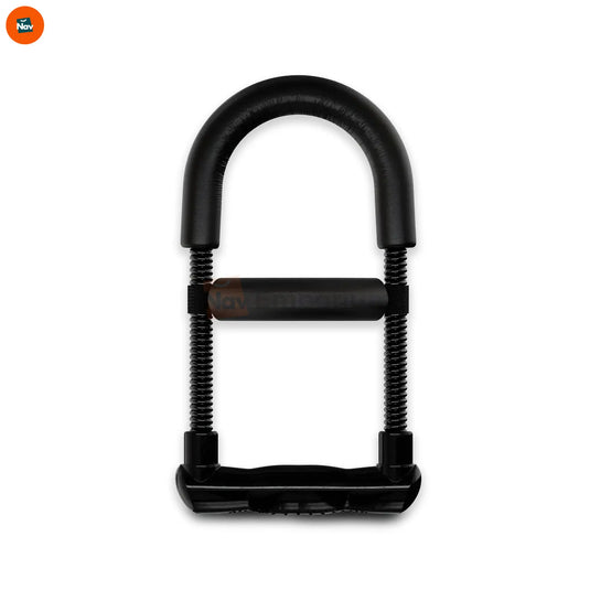 showcasing adjustable hand grip strengthener