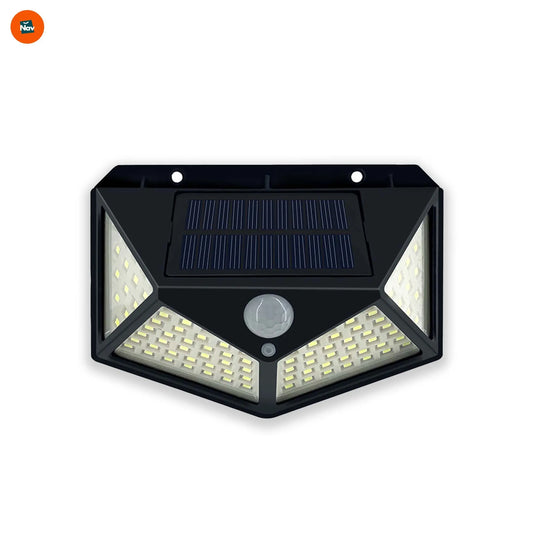 Solar motion sensor wall lights