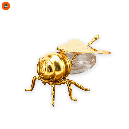 Bee shape honey jar