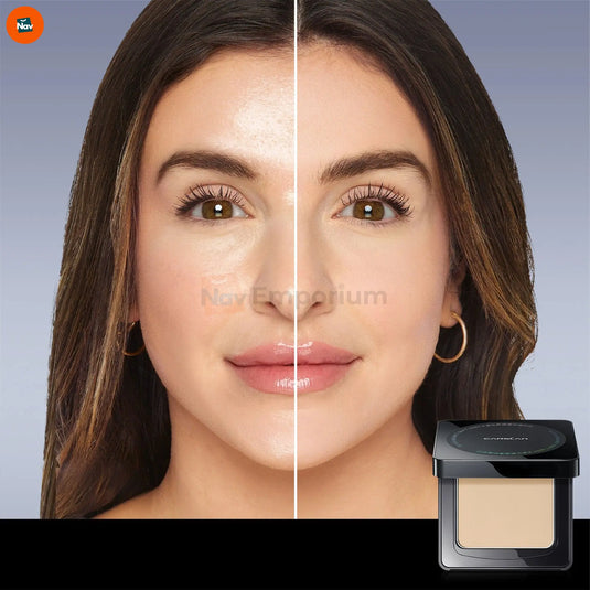 Lightweight translucent pressed powder