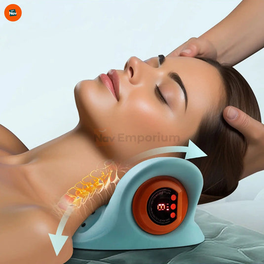 4D neck massager with heat