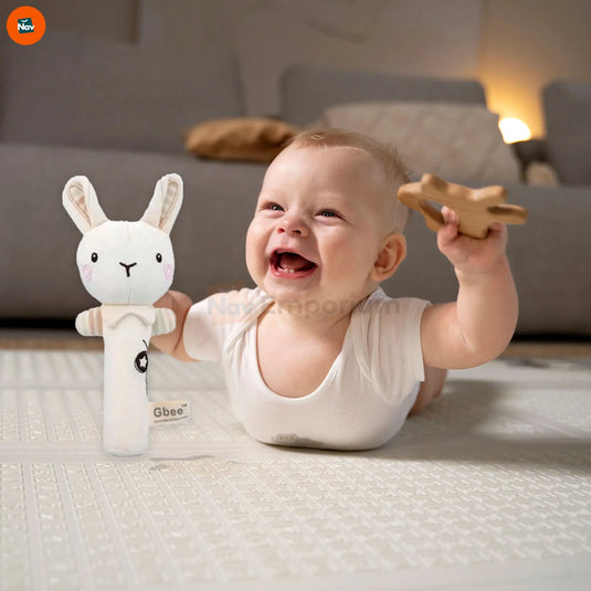 Infant sensory rattle with bell