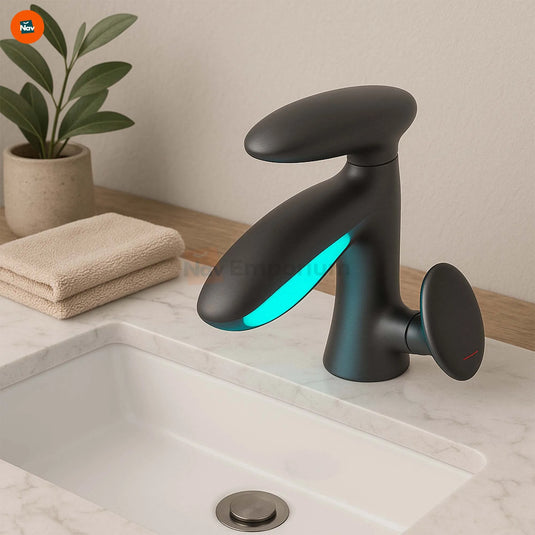 Pull-out sink faucet modern design