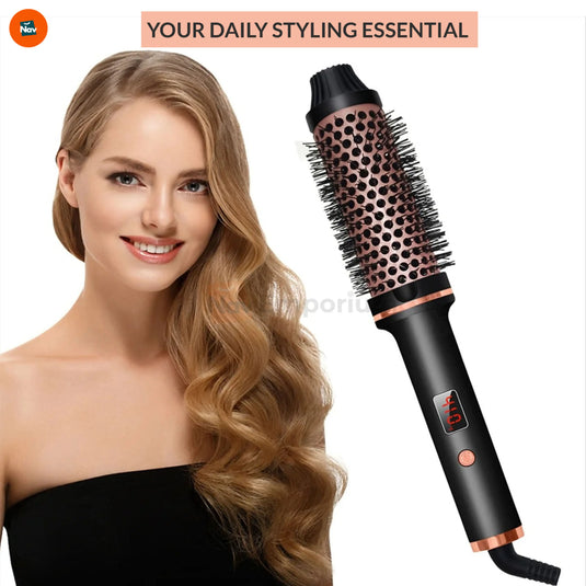 Heated Round Brush for Curls