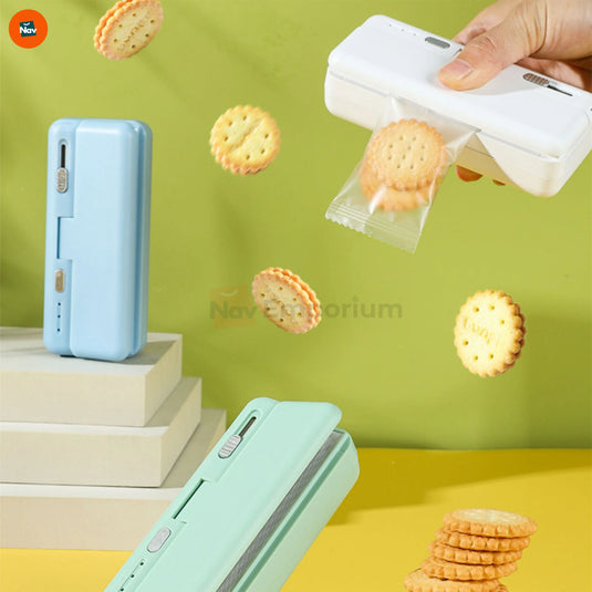 Portable food bag heat sealer
