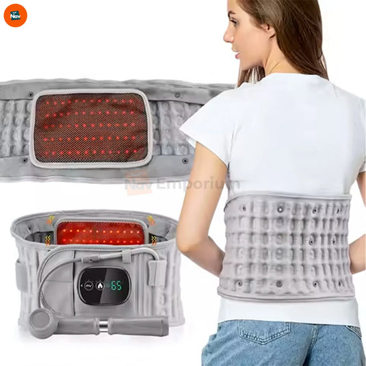 Benefit image demonstrating pain relief with heated back belt