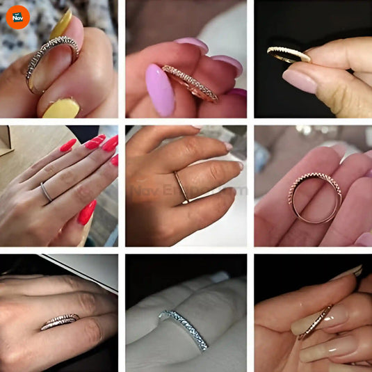 Minimalist wedding band women