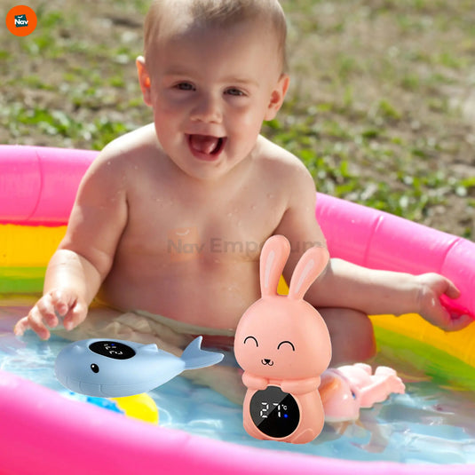 Cute animal baby bath thermometer design