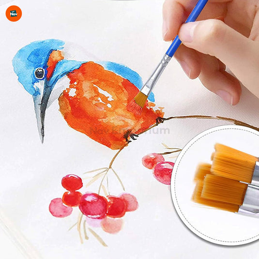 Non-toxic children's paintbrushes